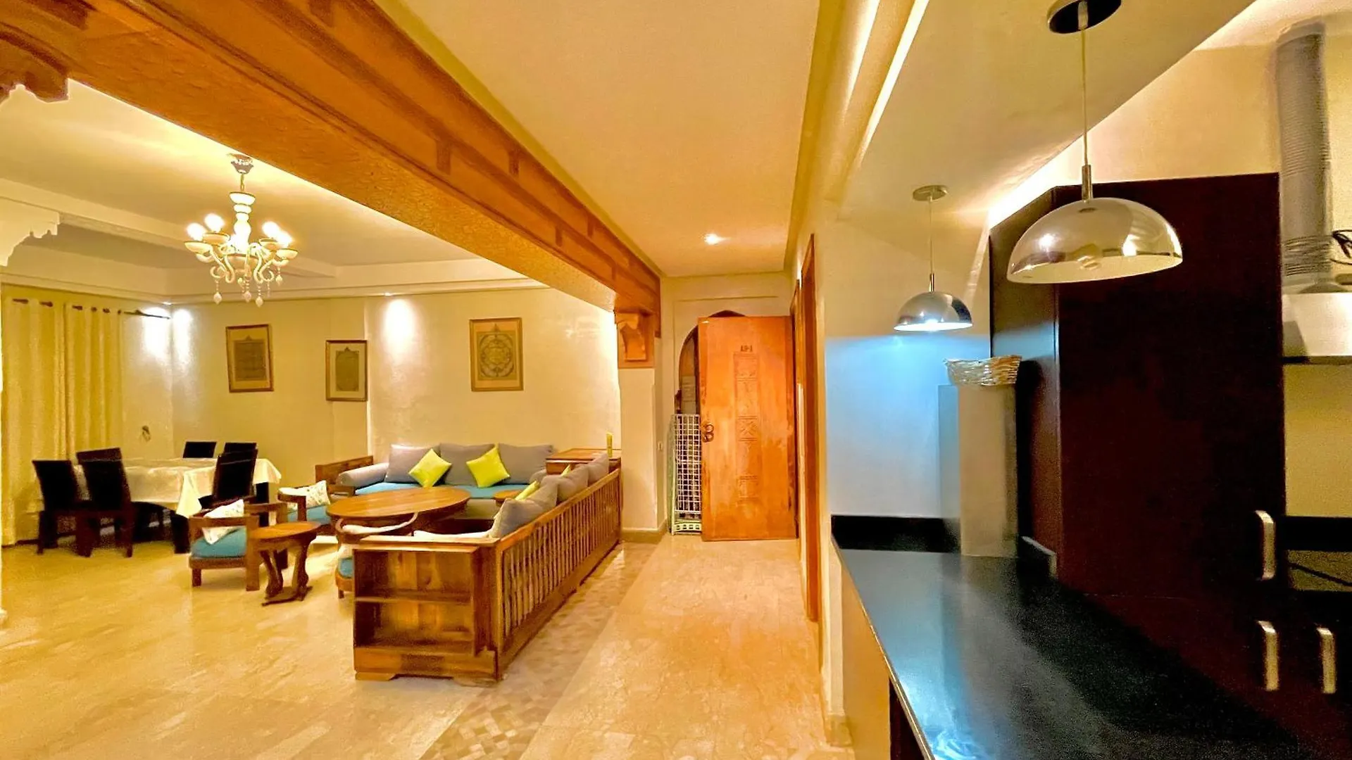 Apartment Appartement Le Jardin Avec Piscine Lahebichate Morocco